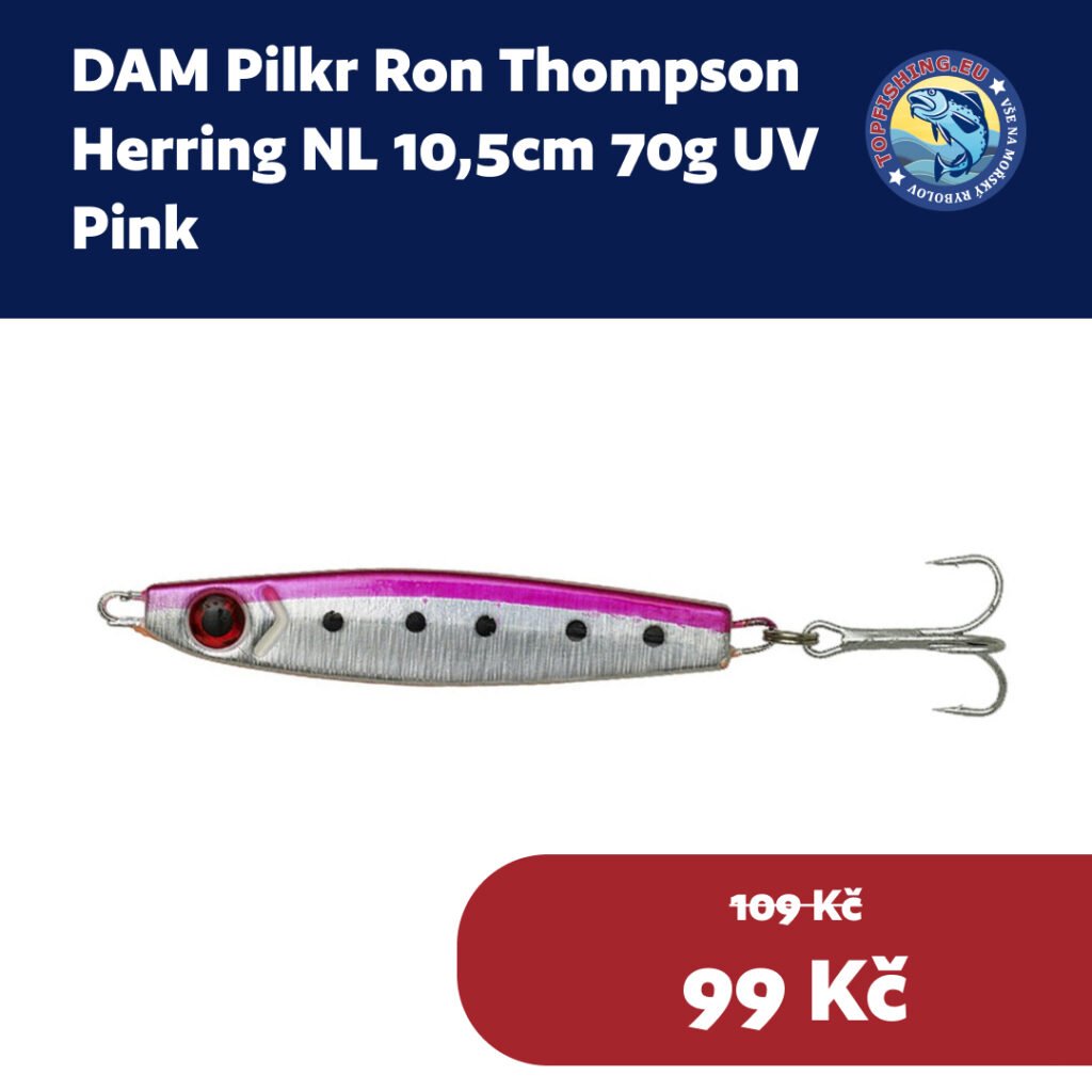 DAM Pilkr Ron Thompson Herring NL 105cm 70g UV Pink